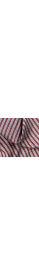 Sleeve lining in cupro - thin stripe in grey and red