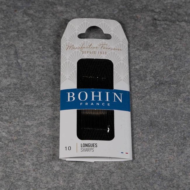 Sharps hand sewing needles Bohin N°10