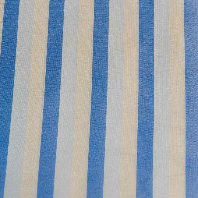 sleeve lining - yellow and blue stripe on light blue