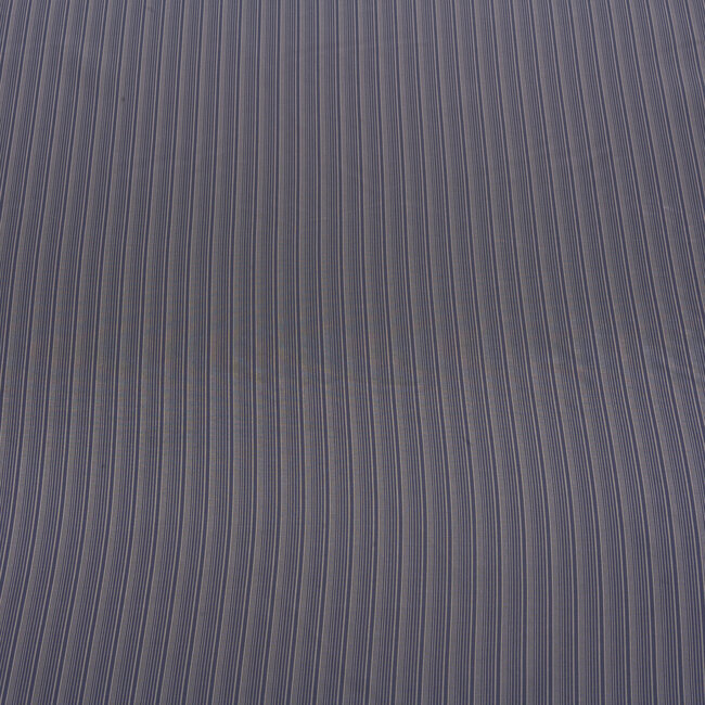 Sleeve lining - midnight blue and grey stripe