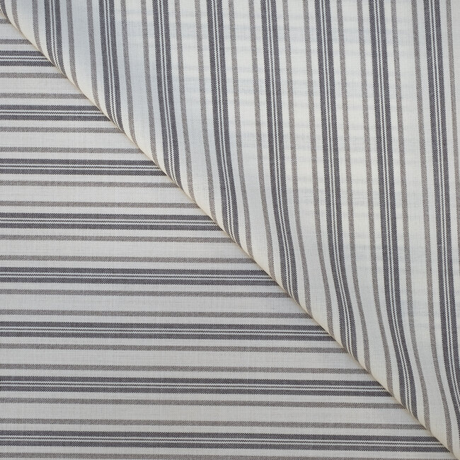 Cloth Ermenegildo Zegna - Wool fabric with grey stripes