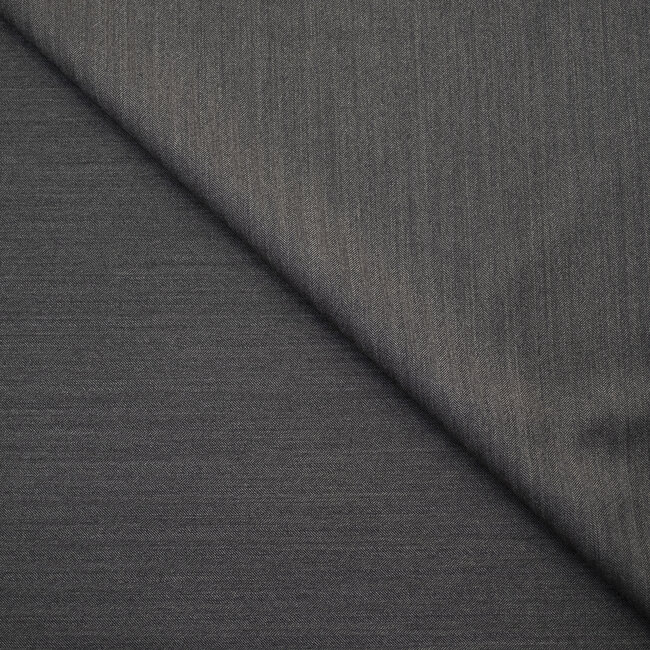 Perennial - Super 110's dark grey herringbone