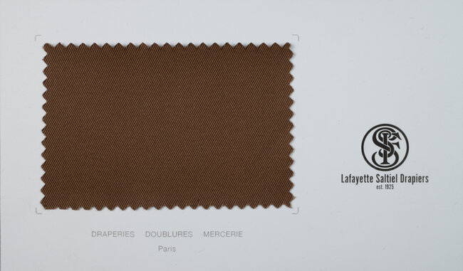 Sample japanese cotton for chino brown