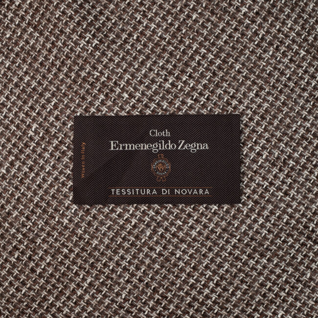 Cloth Ermenegildo Zegna - Hopsack brown