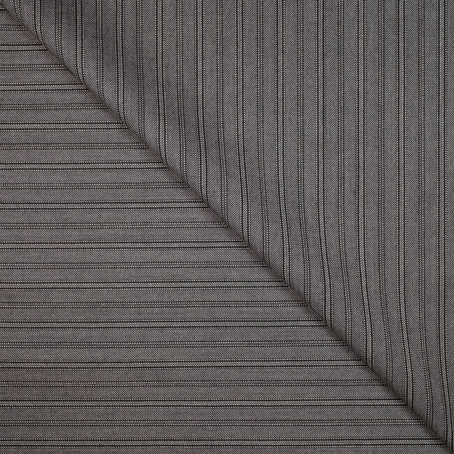 Caccioppoli - 100% wool grey stripes for morning coat