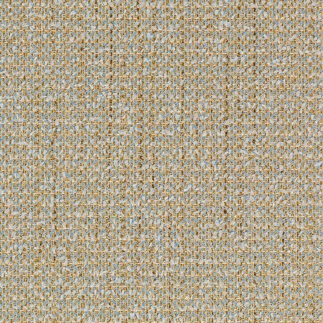 Light blue tweed adorned with golden threads for a subtle sheen.