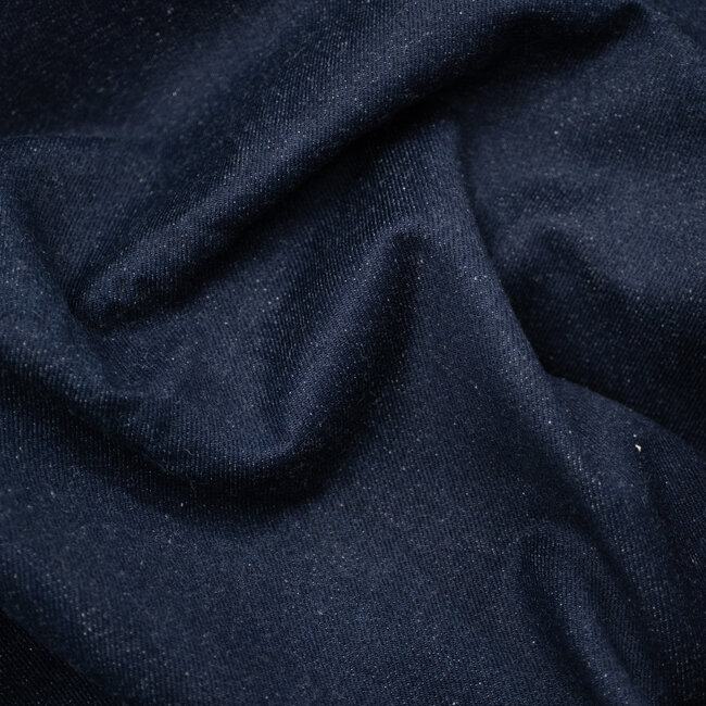 Denim blue jean French