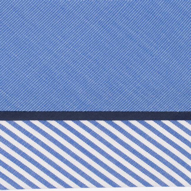 Gros grain, blue belt rise