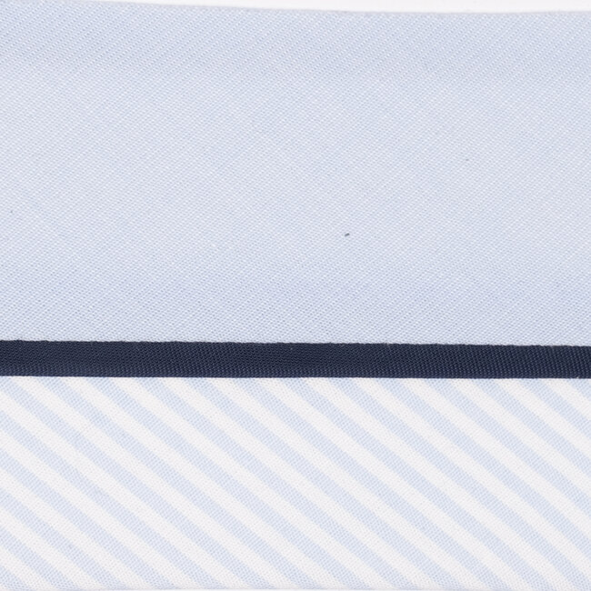 Gros grain, blue belt rise