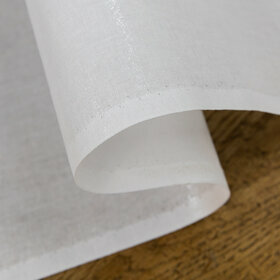 White fusible interlining