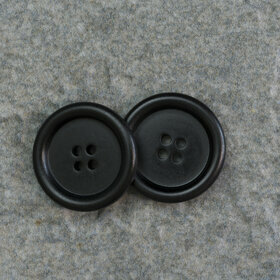 Button 4 holes in corozo nut 20mm - Reference corozo20/