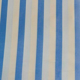 sleeve lining - yellow and blue stripe on light blue