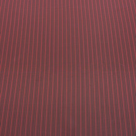Sleeve lining - burgundy and black stripe