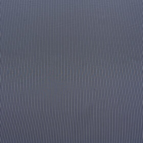 Sleeve lining - midnight blue and grey double stripe