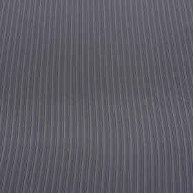 Sleeve lining - midnight blue and grey stripe