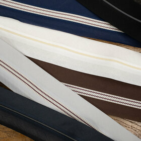 Grosgrain waistband reinforcement