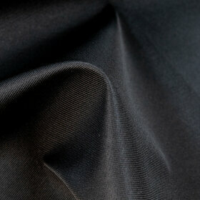 Silk and polyester Ottoman tuxedo lapels.