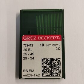 Industrial machine needles GROZ-BECKERT 29BL-29 49-29 34-2140TP