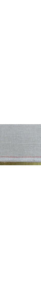 50cm strip collar canvas in 100% linen natural color 