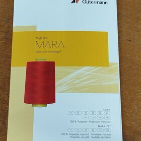 Gütermann Mara 400 colors chart