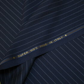 perennial - Super 110's blue pinstripes 