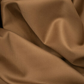 100% japanese gabardine cotton brown