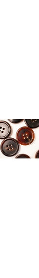 4 holes horn button red/brown 20mm (32L)