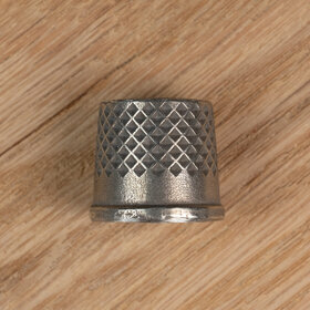 Tailor's thimble 16.5 mm (J) - White bronze