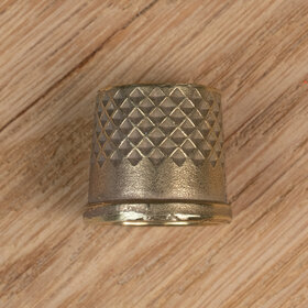 15.2 mm  (G) brass thimble