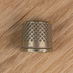 17.3 mm (K) tailor's thimble - brass