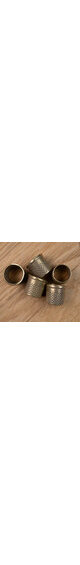 17.7 mm (L) tailor's thimble - brass