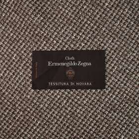 Cloth Ermenegildo Zegna - Hopsack brown