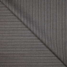 Caccioppoli - 100% wool grey stripes for morning coat