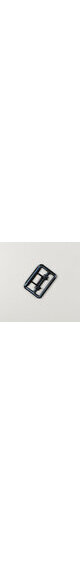 20mm pin vest buckle - blue