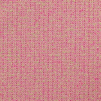 Bright fuchsia tweed contrasted by green threads, creating a bold effect.