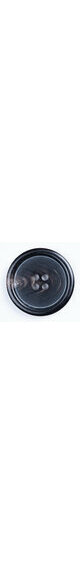 4 holes horn button dark brown 25mm (40L)