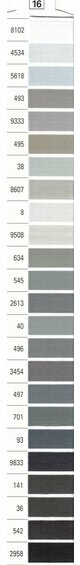 Mara 100 thread Gutermann "16"