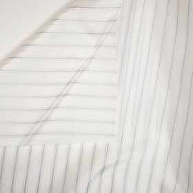 Sleeve lining - blue, red, green stripe on ecru